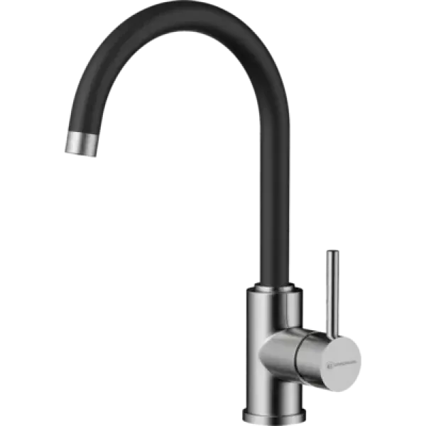 Смеситель OMOIKIRI Shinagawa-BL-BN латунь/нержавеющая сталь/черный 4994252