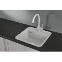 Кухонная мойка GRANULA ST-5001 белый
