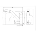 Смеситель PAULMARK Hessen He213017-431