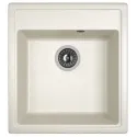Кухонная мойка DR.GANS Ника (470х510х217) Белый (25.070.B0470.401)