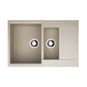 Кухонная мойка Omoikiri Daisen-86-2-SA Artgranit (4993478) бежевый