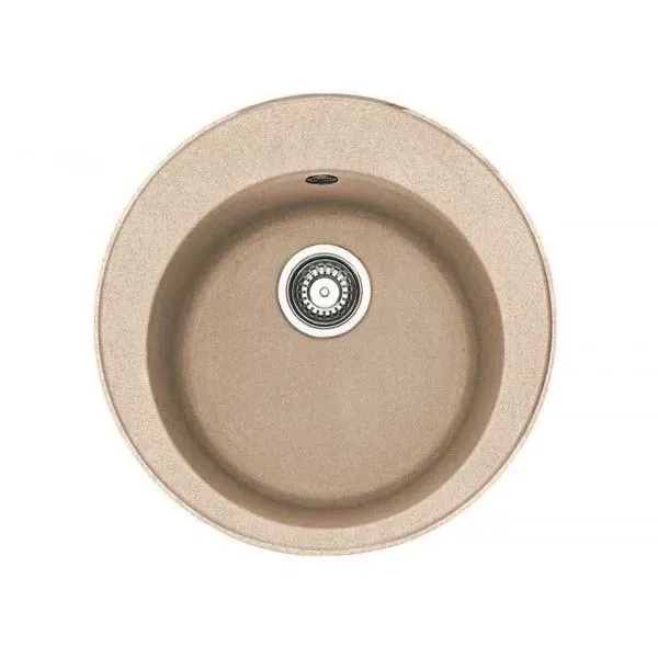 Мойка FRANKE 114.0175.359 rog 610-41 включая стоп-вентиль, бежевый