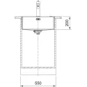 Кухонная мойка FRANKE BXM 210/110-50 F-INOX антрацит (127.0650.363)