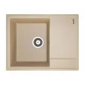 Кухонная мойка FLORTEK Консул 640 бежевый (23.020.C0640.104)