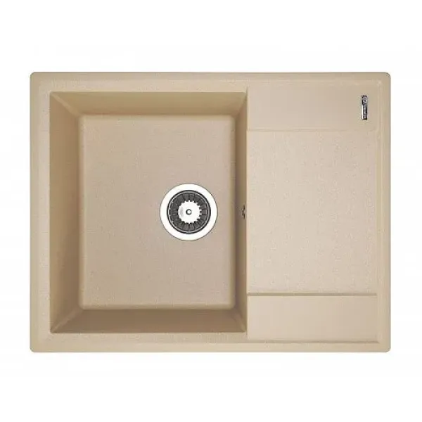 Кухонная мойка FLORTEK Консул 640 бежевый (23.020.C0640.104)