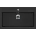 Кухонная мойка KUCHENSTERN TOP 80 черный