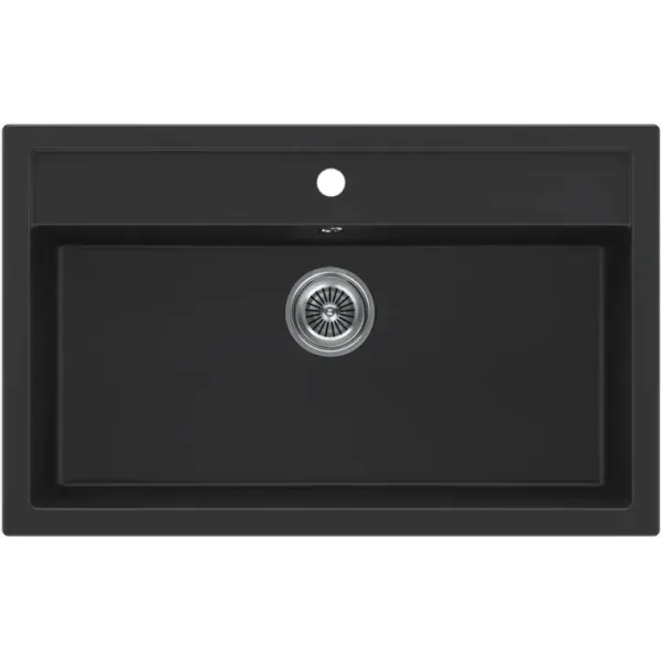 Кухонная мойка KUCHENSTERN TOP 80 черный