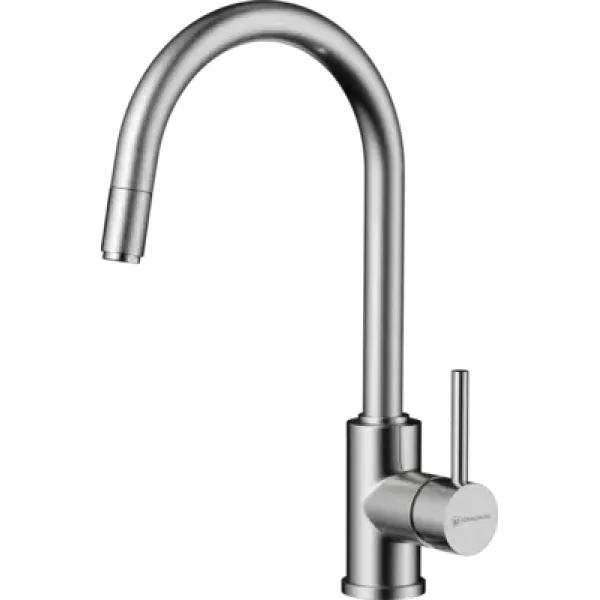 Смеситель OMOIKIRI Shinagawa-S-BN латунь/нержавеющая сталь (4994336)