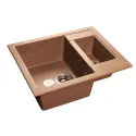 Кухонная мойка GRANFEST Quadro GF-Q610K терракот