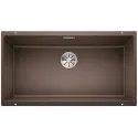 Кухонная мойка BLANCO SUBLINE 800-U отводная арматура InFino® кофе гранит 523150