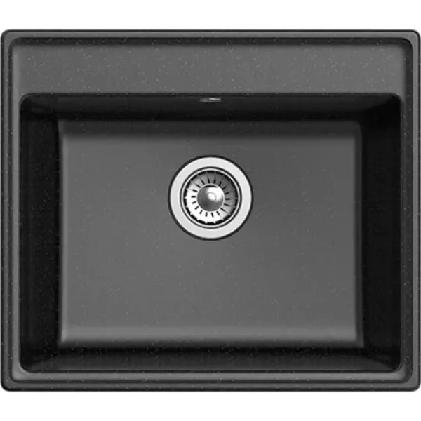 Кухонная мойка GRANFEST GF-V-580 черный