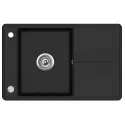 Мойка кухонная TEKA Estela 50 B-TQ чёрный металлик (art.40148080)