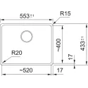 Кухонная мойка FRANKE MRG 110-52 грифельный серый (125.0731.690)