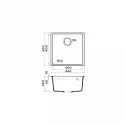 Кухонная мойка OMOIKIRI Bosen 44-U-EV (4997008)