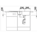 Кухонная мойка BLANCO metra 6s (513053)