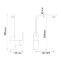 Смеситель WASSERKRAFT Dinkel 5807 хром