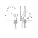 Смеситель PAULMARK Bend Be212066-SS