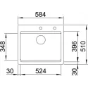 Кухонная мойка BLANCO ETAGON 6 PuraPlus глянцевый белый керамика 525156
