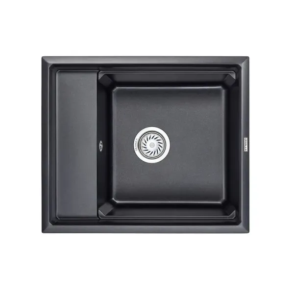 Кухонная мойка GRANULA KS-6004 шварц