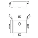 Кухонная мойка BARAZZA 1X6240I