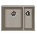 Кухонная мойка FLORENTINA Вега 335/160 серый шелк (22.325.D0510.307)