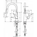 Смеситель HANSGROHE Talis S 72813000 хром