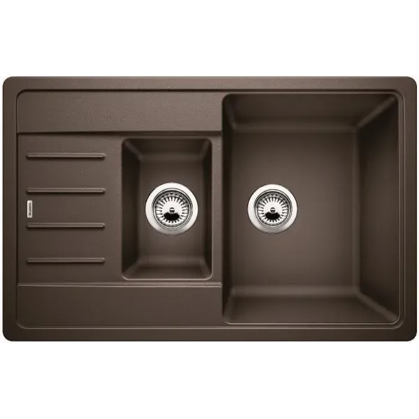 Кухонная мойка BLANCO LEGRA 6S Compact Silgranit 521307 кофе