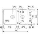 Кухонная мойка FRANKE BWX 120-41-27 (122.0579.553)