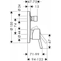 Смеситель HANSGROHE Talis S 32475000