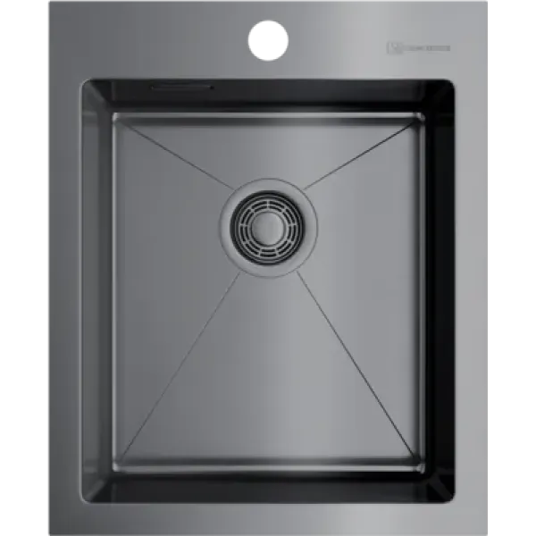 Мойка OMOIKIRI Akisame 41-GM нерж. сталь/вороненая сталь 4973094