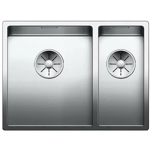 Кухонная мойка BLANCO CLARON 340/180-U 521609 нерж. сталь