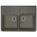 Кухонная мойка FLORENTINA Вилладжио антрацит (20.385.F0898.302)