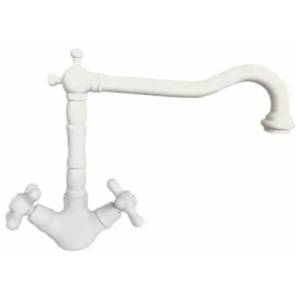 Смеситель ITALMIX NOVECENTO 0910 WHITE (белый 06)