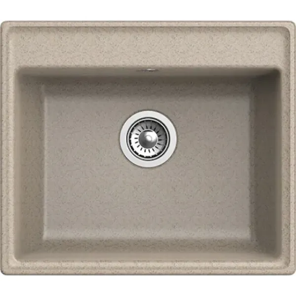 Кухонная мойка GRANFEST GF-V-580 песочный