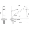 Смеситель IDDIS Male MALWT00i05