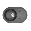 Кухонная мойка GRANULA ST-7601 графит