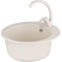 Кухонная мойка WEISSGAUFF WG 47502 Classic Ivory