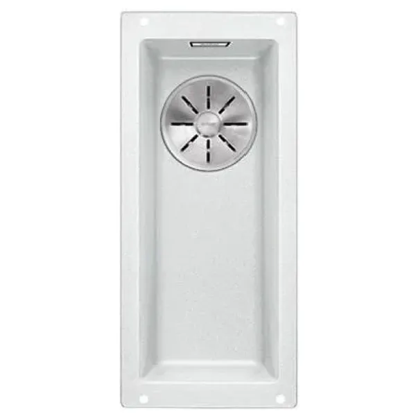 Кухонная мойка BLANCO SUBLINE 160-U SILGRANIT белый c отв.арм. InFino (арт.523400)