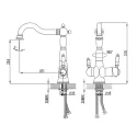 Смеситель LEMARK Villa LM4858B