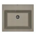 Кухонная мойка FLORENTINA липси 600 серый шелк (20.120.D0600.307)