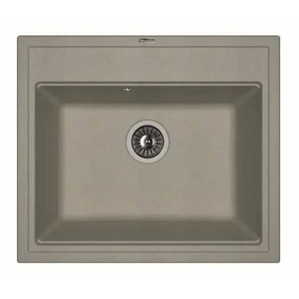 Кухонная мойка FLORENTINA липси 600 серый шелк (20.120.D0600.307)