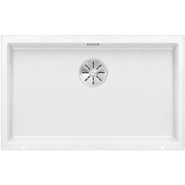 Кухонная мойка BLANCO SUBLINE 700-U SILGRANIT белый с отв.арм. InFino (арт.523446)
