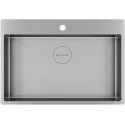 Кухонная мойка KUCHENSTERN WERK 80 нержавеющая сталь