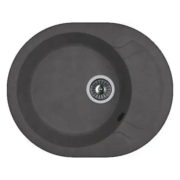 Кухонная мойка DR.GANS Берта (580х470х217) Графит (25.040.B0580.411)