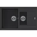 Кухонная мойка KUCHENSTERN PLAT 60-2 черный