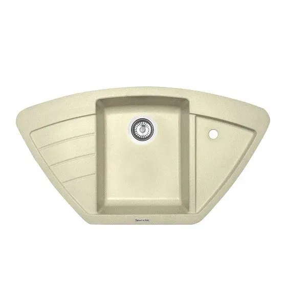 Кухонная мойка ZIGMUND & SHTAIN eckig 900 молодое шампанское