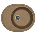 Кухонная мойка FLORENTINA родос 620 коричневый