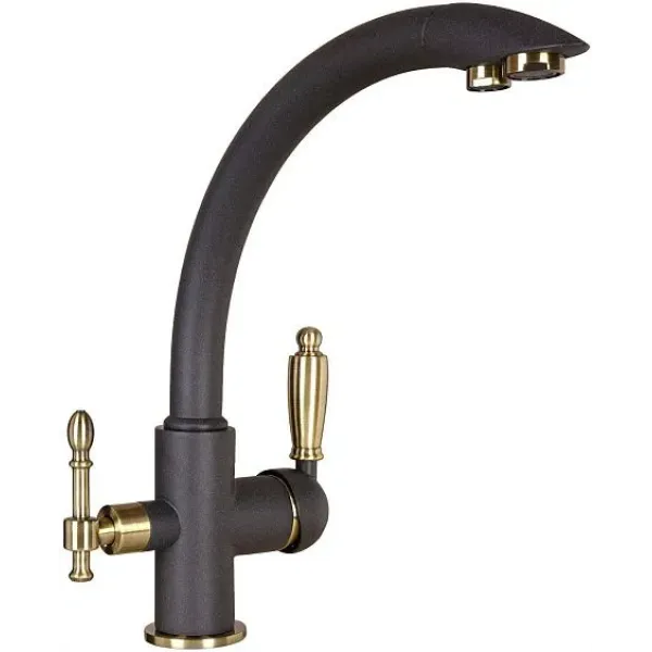 Смеситель Milacio Gracia черный (F6500.308)