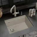 Кухонная мойка RIVELATO LINO 554-L topazio
