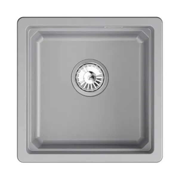 Кухонная мойка GRANULA KS-4501iU алюминиум